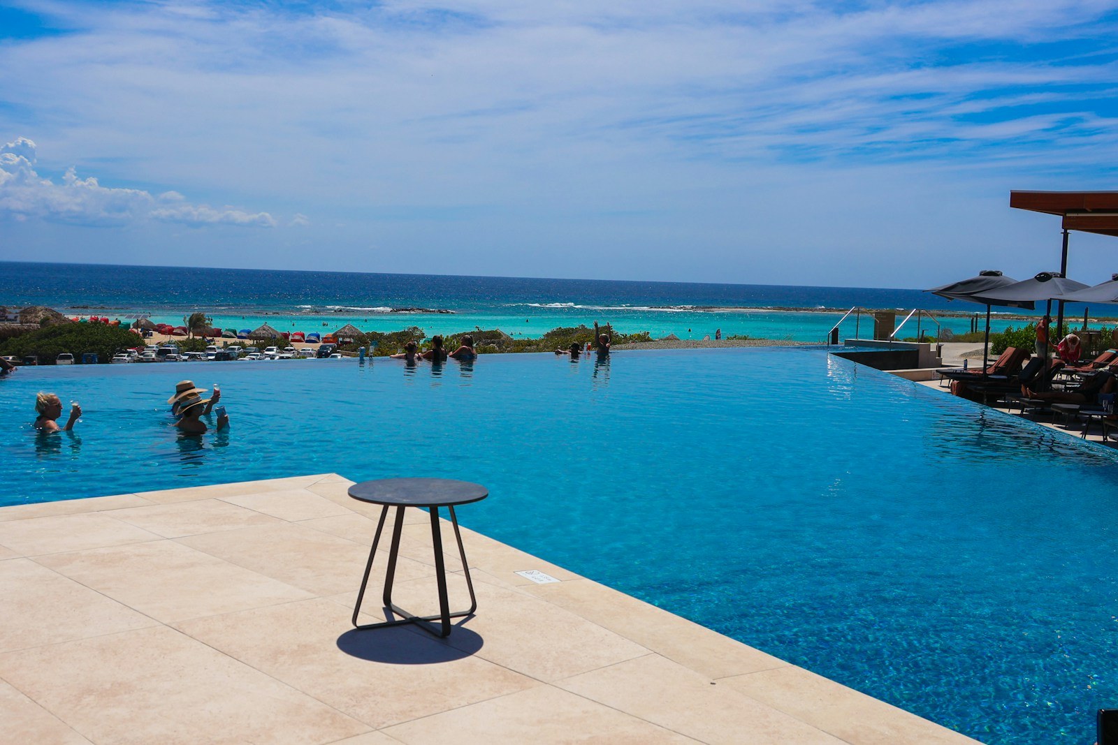 Swimming pool illustrating waterproofing applications
